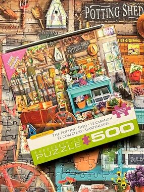 Eurographics Potting Shed 500 piece jigsaw puzzle